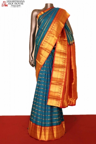 Veldhari Classic Kanchipuram Silk Saree